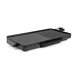 Tristar BP-2750 Plancha – Diseño Moderno – Gran Superficie para cocinar de 49 x 27 cm, 2000 W, Negro