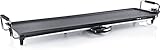 Tristar BP-2834 Plancha de asar, superficie para cocinar de 100 x 22 cm, termostato regulable y extraíble, asas frías al tacto, recubrimiento antiadherente, libre de BPA y PFOA, 1800 W