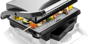 Plancha de Cocina Cecotec Rock’nGrill 1000 Revestimiento Antiadherente